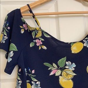 kaileigh valette cold shoulder blouse